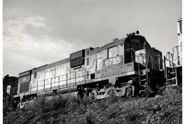 Photograph of C630 6755 Hudson OH. 7/23/77