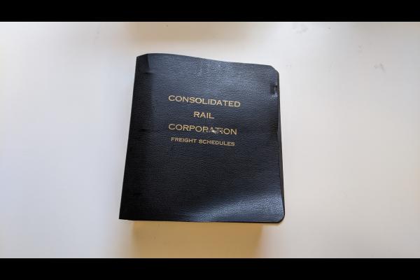 Conrail Freight Schedules, 1977-09-01