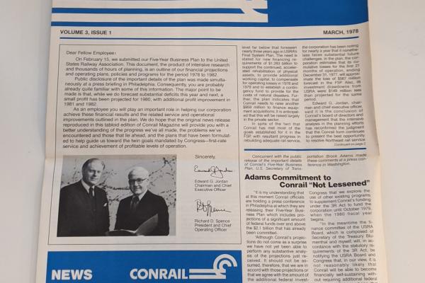 Conrail Magazine, 1978-03 (Volume 3, Issue 1 - March 1978)