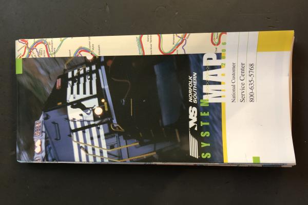 Norfolk Southern System Map 2006-01