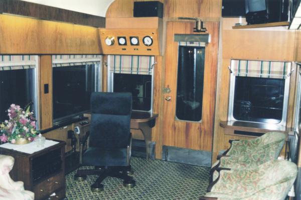 Conrail Chairman's Business Car 5 Boston - Observation Lounge