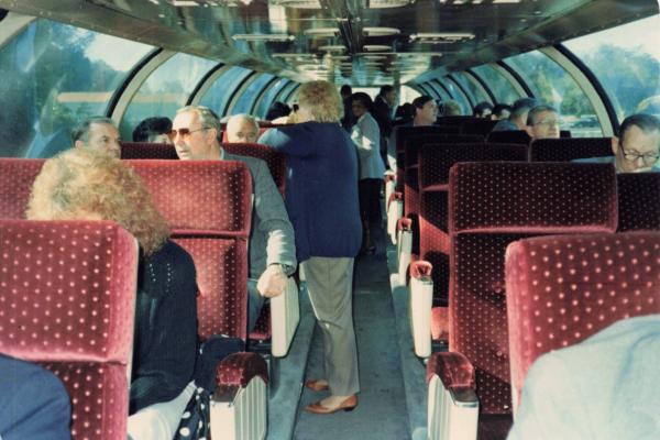 Conrail Dome Coach 55 - Dome Area