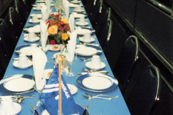 Conrail Dining Car 12 - Dining Room - Sit-Down Dinner 1