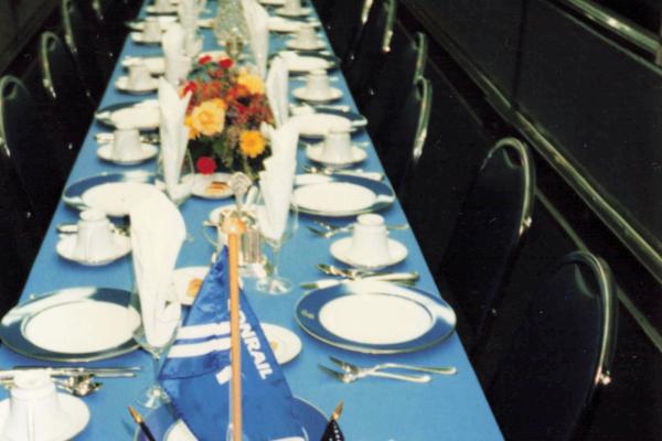 Conrail Dining Car 12 - Dining Room - Sit-Down Dinner 1