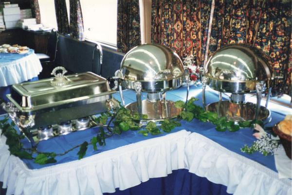 Conrail Dining Car 12 - Dining Room - Buffet Luncheon