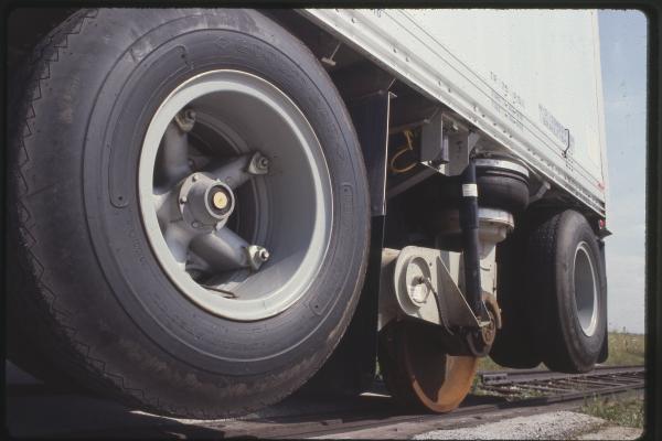 Roadrailer Bogey prototype