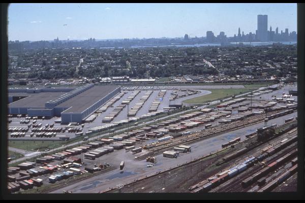 Conrail yard, Croxton, NJ, aerial view