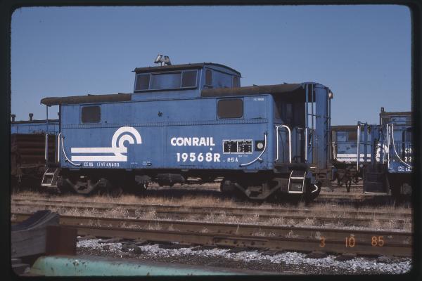 N5A Caboose 19568 in Rutherford, PA