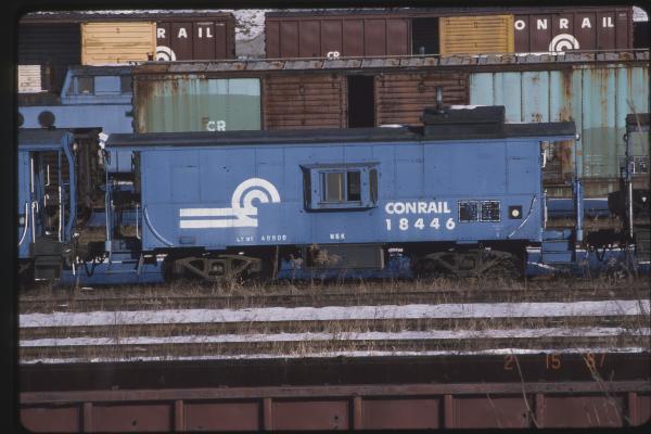 N5K Caboose 18446 in Rutherford, PA