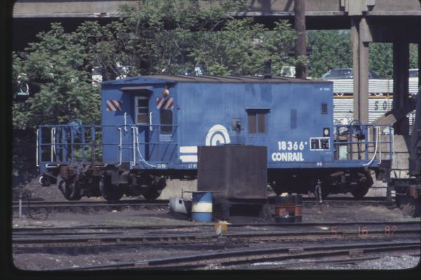 N9E Caboose 18366 in Harrisburg, PA