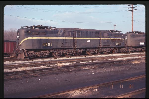 GG1 4891 in Rutherford, PA