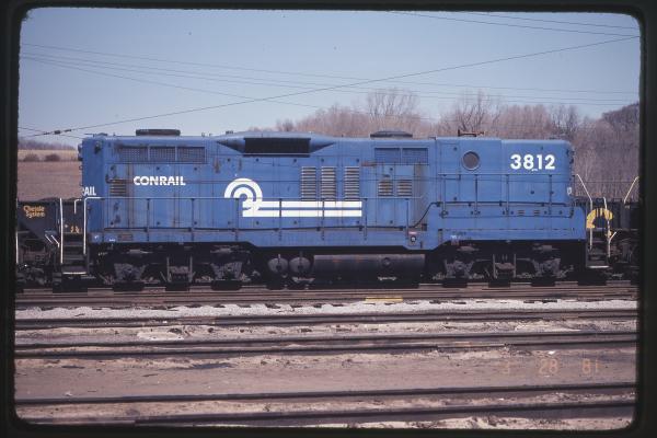 GP9B 3812 in Rutherford, PA