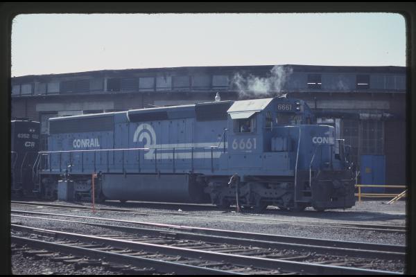 SD45-2 6661 in Harrisburg, PA