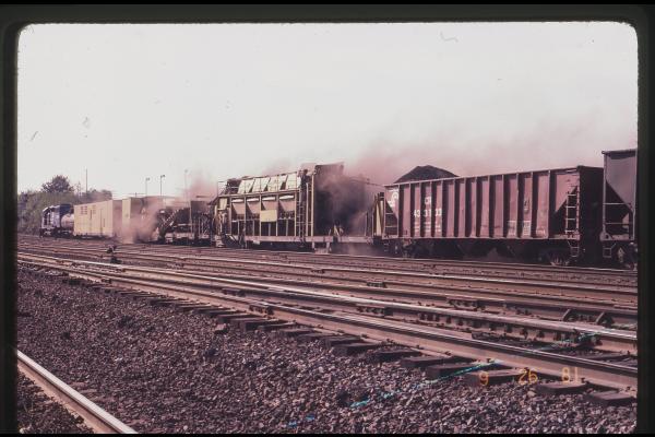 Speno Rail Train and H39B 433133 in Rutherford, PA