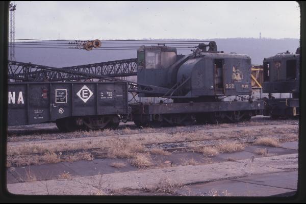 CNJ MoW Crane 252 in Reading, PA
