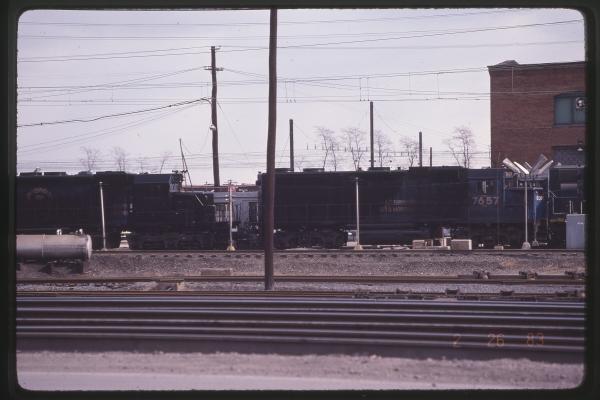 GP38 7657 in Enola, PA