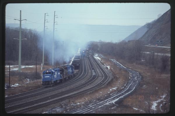GP38 7757 in Rockville, PA