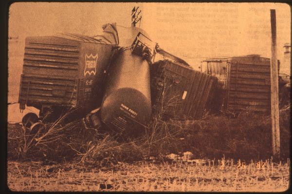 Wreck in Prescott, PA