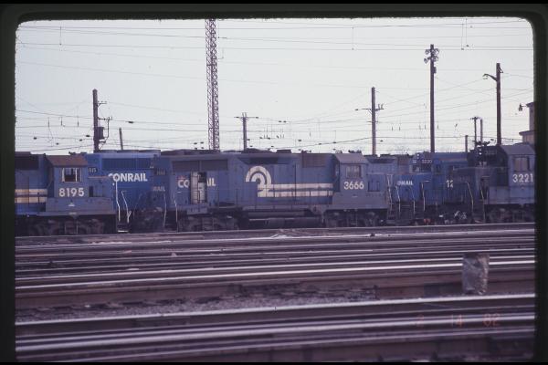 Wrecked GP35 3666 in Enola, PA