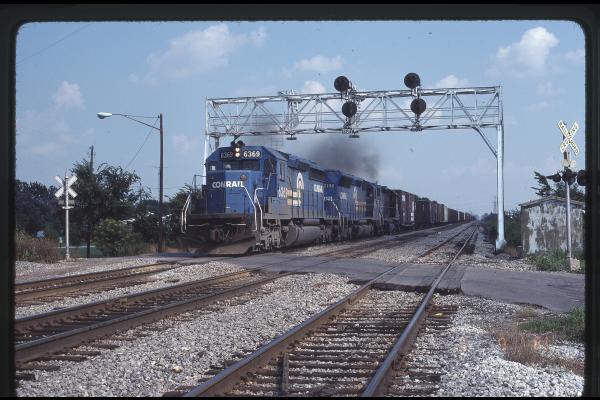 SD40-2 6369 in Toledo, OH