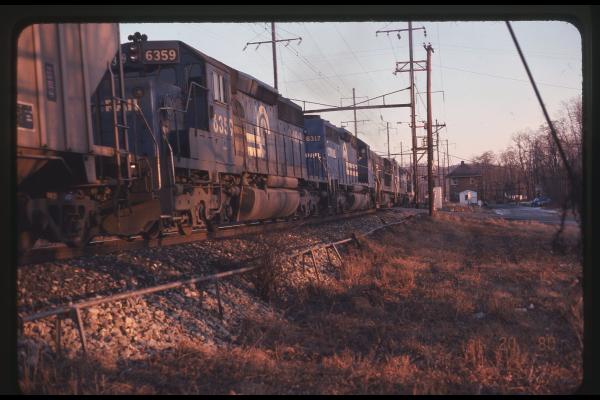 SD40-2 6359 in Columbia, PA