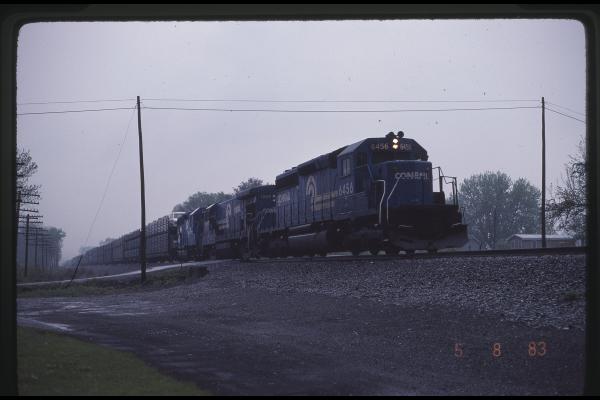 SD40-2s 6456 and B23-7 1999 in Perdix, PA
