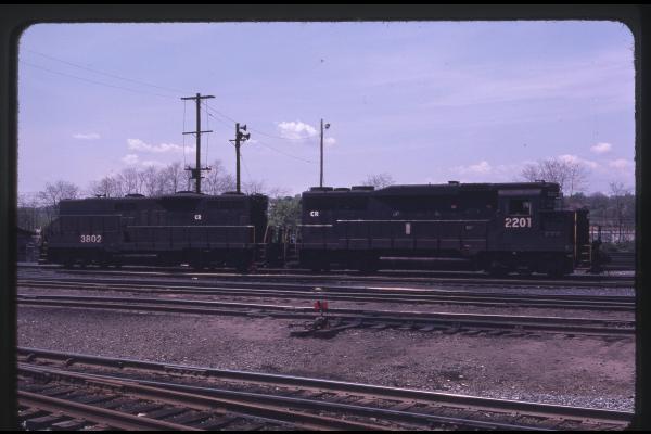 GP30 2201 and GP9B 3802