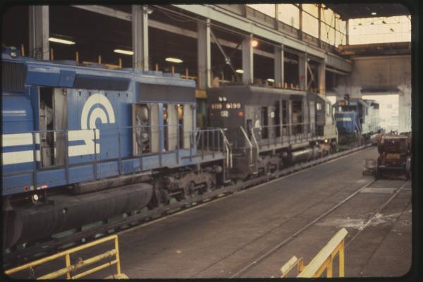 SD45 6199 in Harrisburg, PA