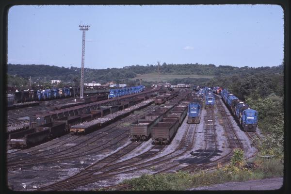 Stored Motive Power at Rutherford, PA