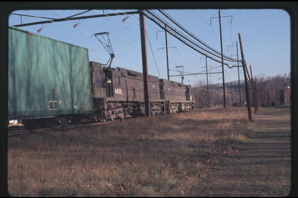 E44s 4438 and 4452 in Columbia, PA