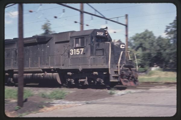 GP40 3157 in Columbia, PA