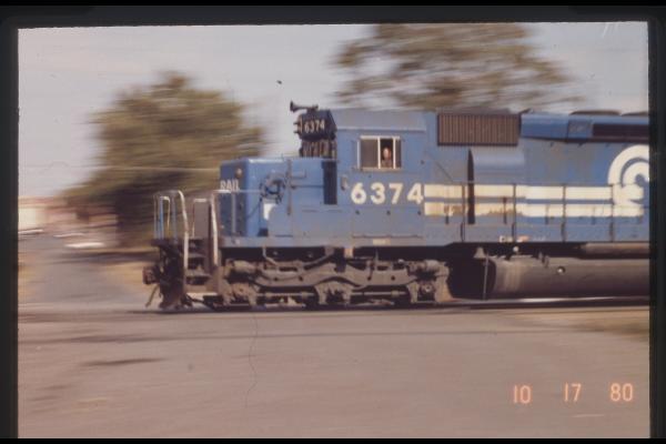 SD40-2 6374 in Columbia, PA