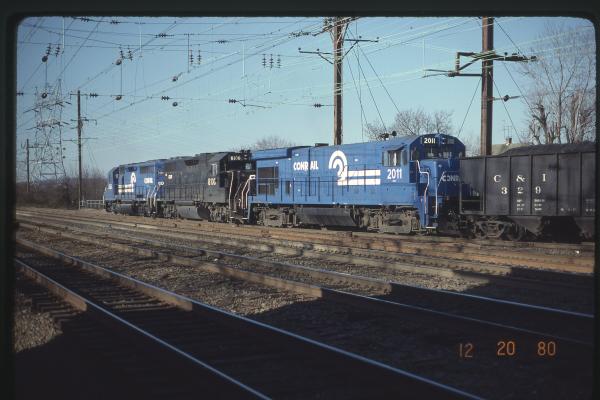 GP40 3185, GP38-2 8100, and B23-7 2011 in Perryville, MD