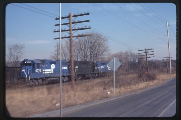 GP38-2 8070 in Lebanon, PA
