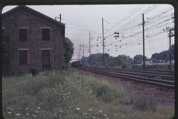 SD40-2 6399 and U28C 6828 at Parkesburg, PA