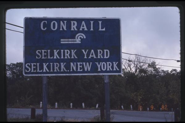 Selkirk Yard Sign in Selkirk, NY
