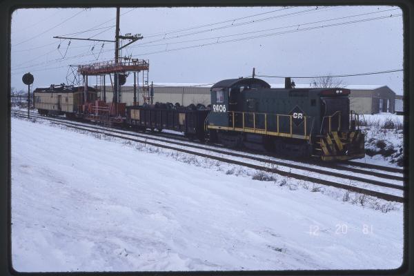 SW1001 9406 on Wire Train in Landisville, PA
