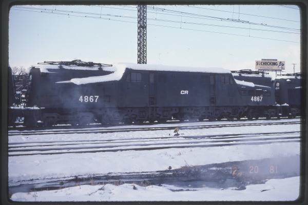 GG1 4867 in Harrisburg, PA