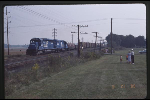 SD40-2 6462 at Cleona, PA