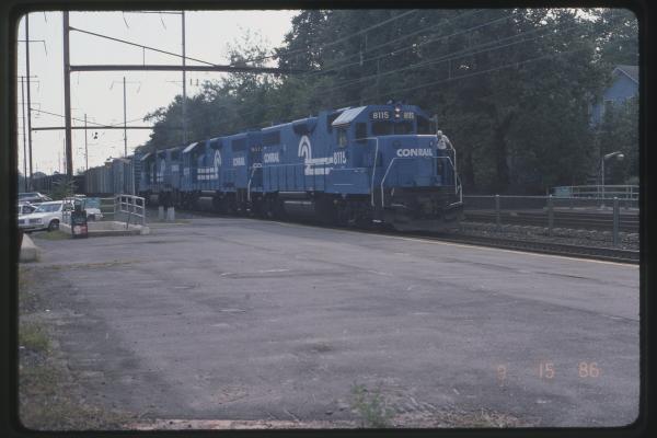 GP38-2s 8115, 8070, and 8117 in Odenton, MD