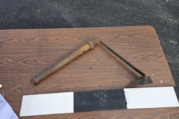 PRR position-light Spider Arm: single arm with bracket attached