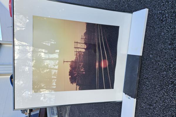 Sunset over 2 track mainline