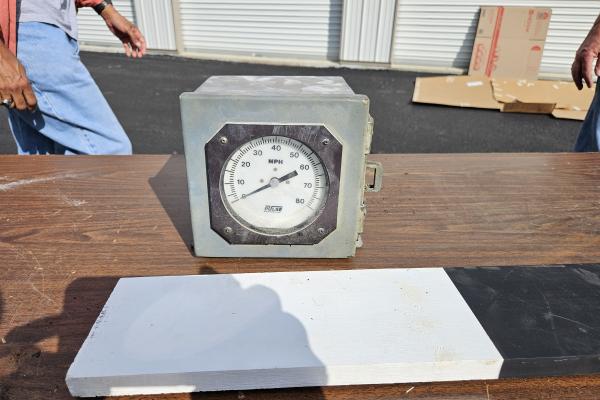 Speed indicator, Pulse Electronics Model #SI-80-00  Serial 9552044