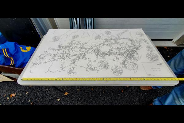 Conrail System Map 1993-02