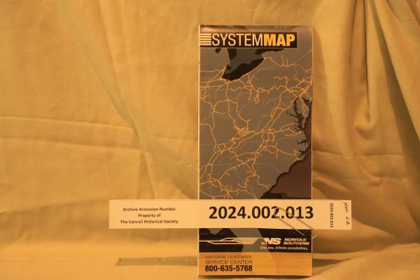Norfolk Southern System Map 2011