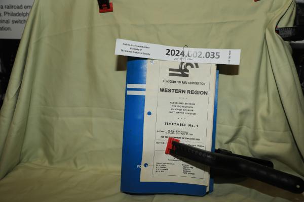 CR Western Region Timetable No. 1, 1980-04-27