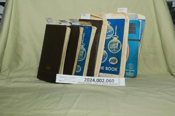 Nick P. D'Amato employee timebooks