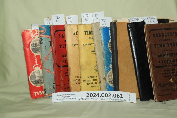 Nick P. D'Amato 11 NYC/PC employee timebooks