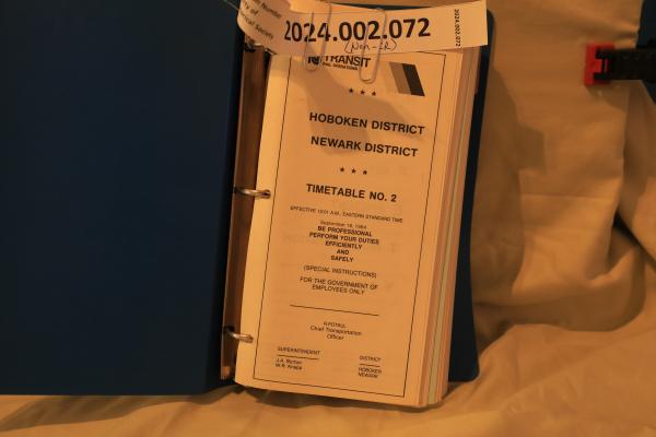 NJ Transit Emp Timetable No. 2 Hoboken and Newark Districts, 1984-09-16