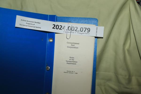 Rules of the Transportation Dept., 1986-01-01